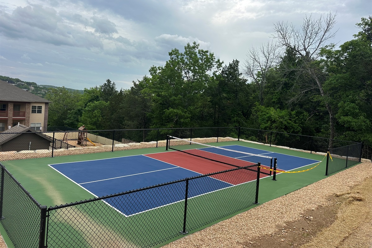 New community pickleball court!
