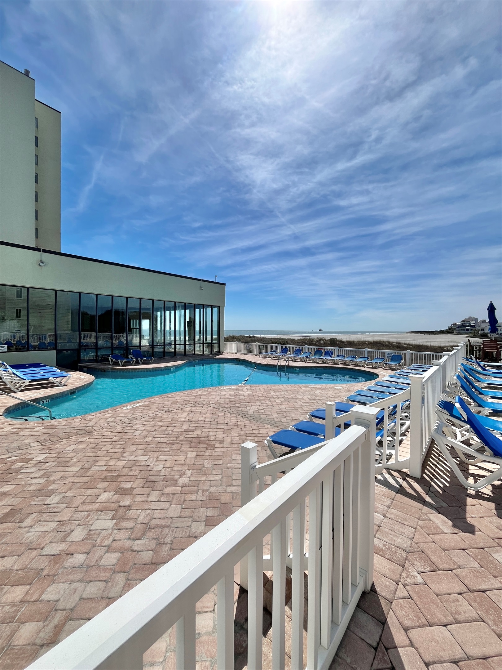 Outdoor/ Indoor Pool Deck