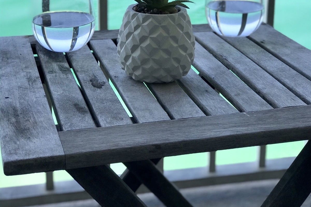 View from deck