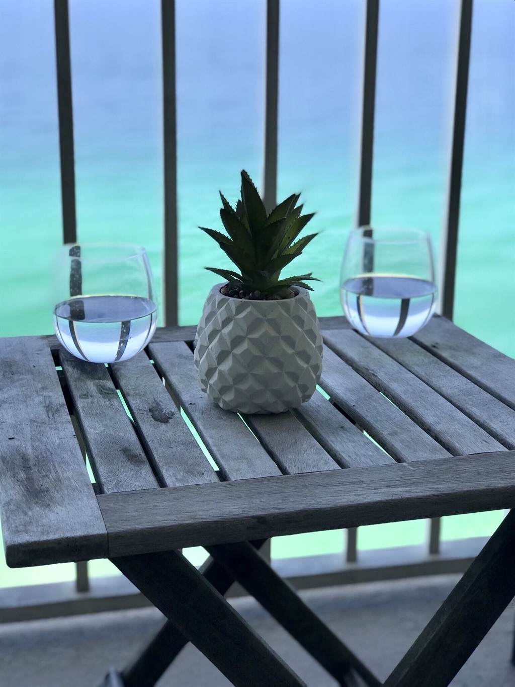 View from deck