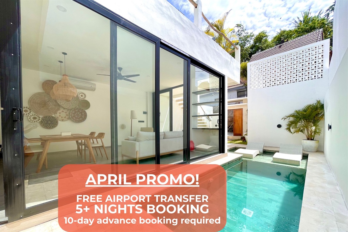 Pool view from bedroom