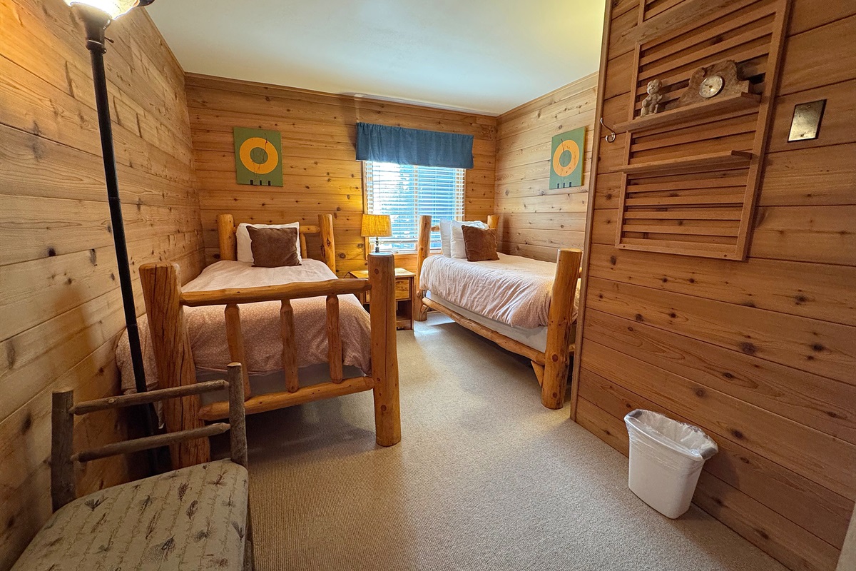 Double twin bedroom #5 on main level