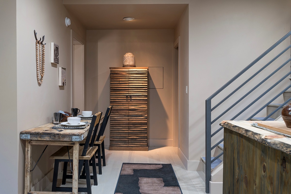 Dining Area, Stairs to Loft