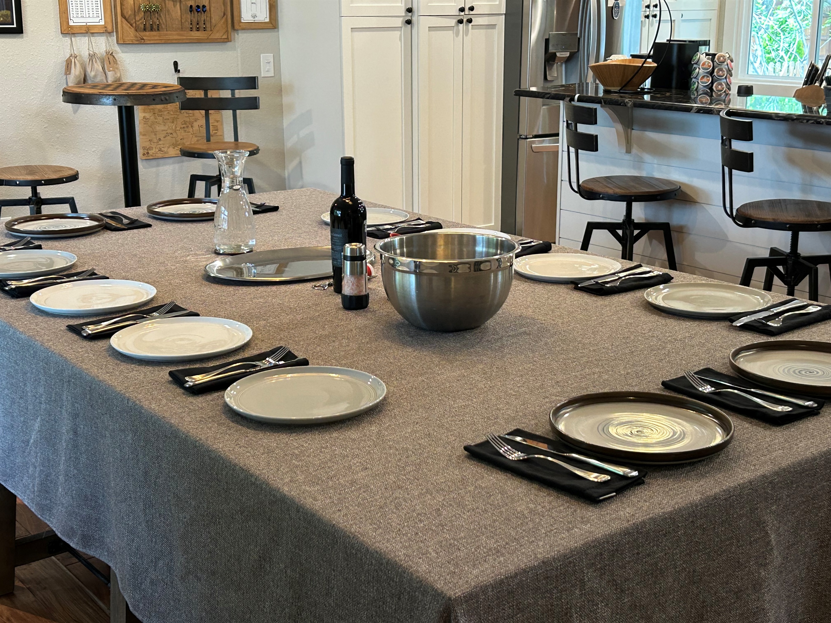 Dining table for 12 that converts to...