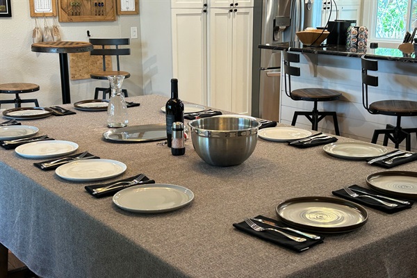 Dining table for 12 that converts to...