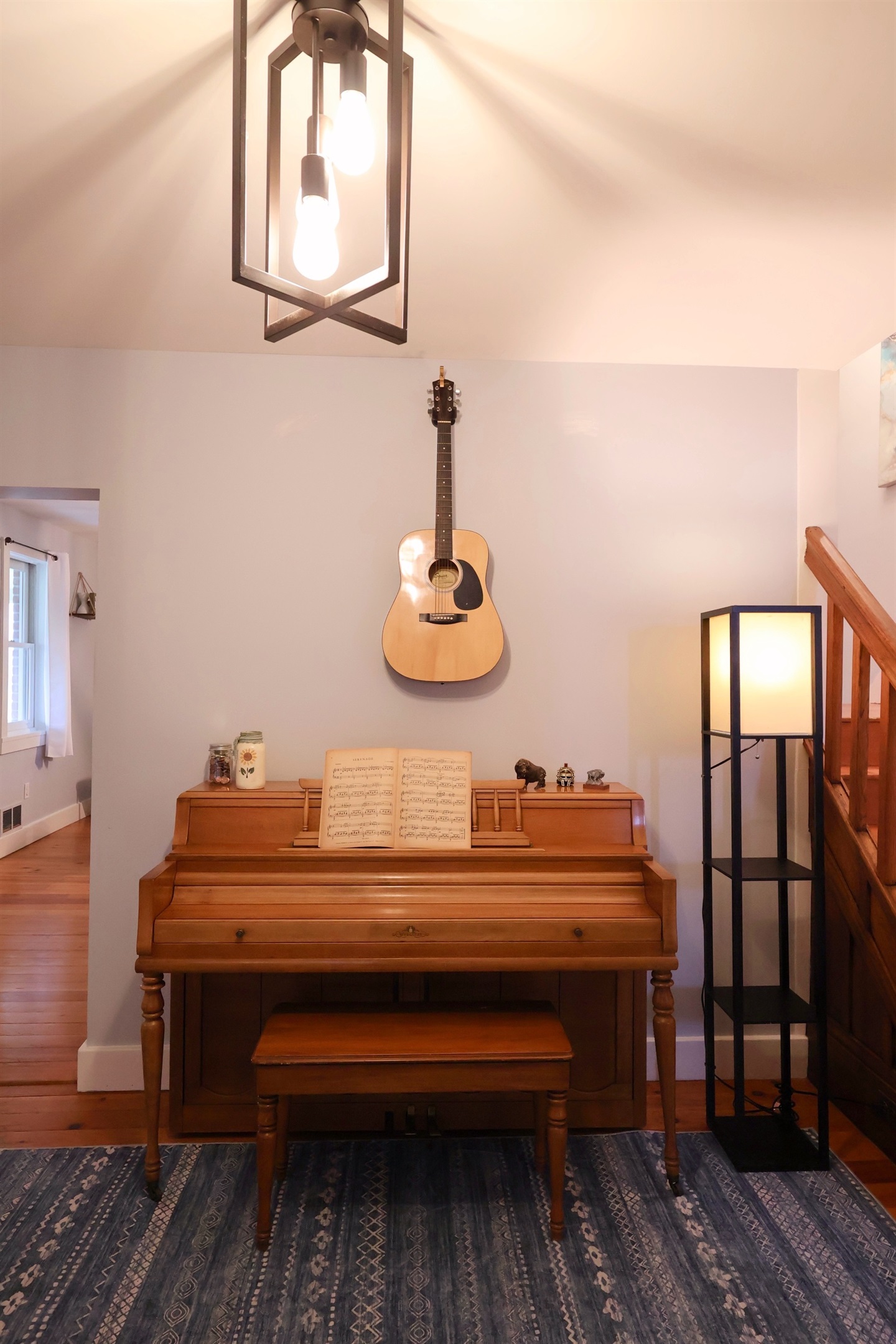 Sit and play a tune. Create your ambience and put our piano to use
