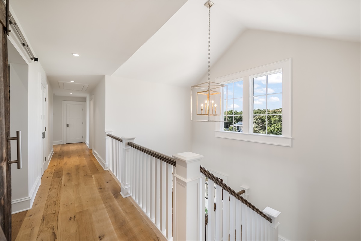 Main Stairwell | Beach Shelter | 3708 Palm Blvd | Isle of Palms, SC | IOP Escapes