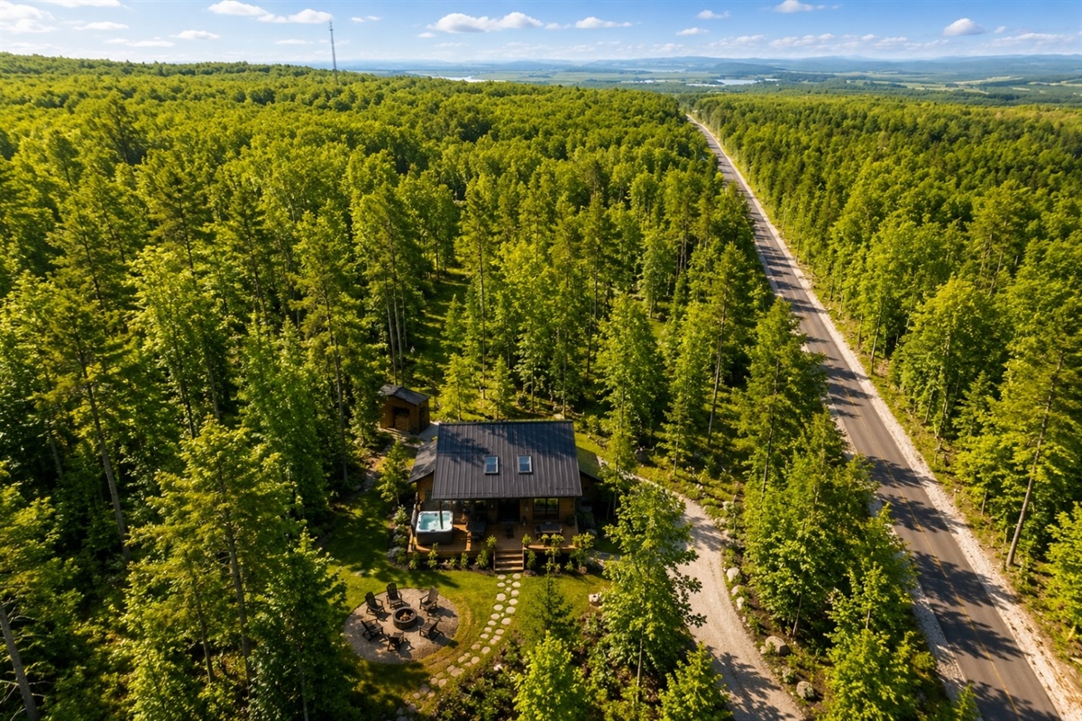 Arial View of the Property