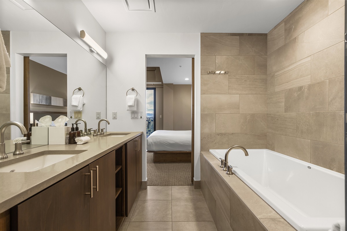 Master bathroom