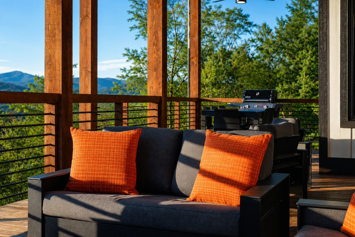 Dining outdoors, done right.