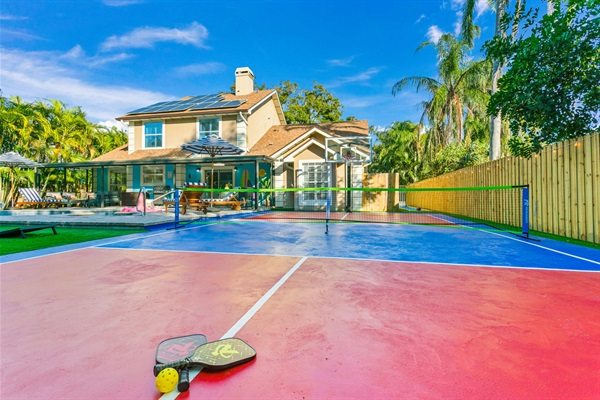 Pickleball and Basketball court