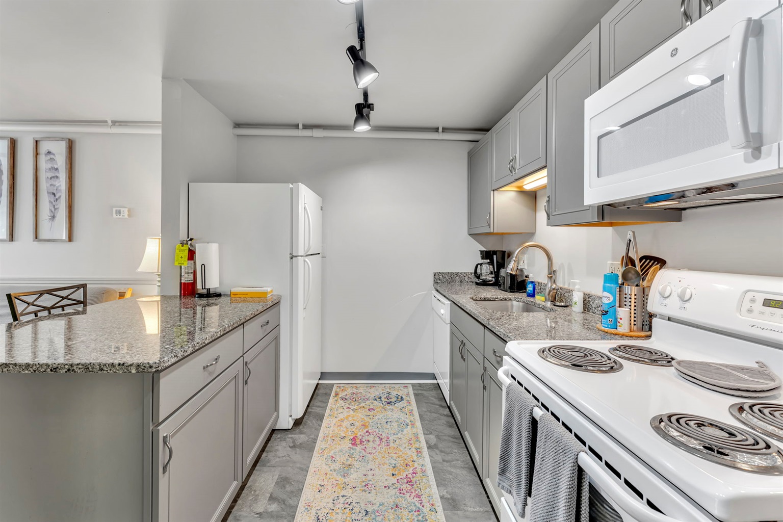 Creamery Apt 3 kitchen