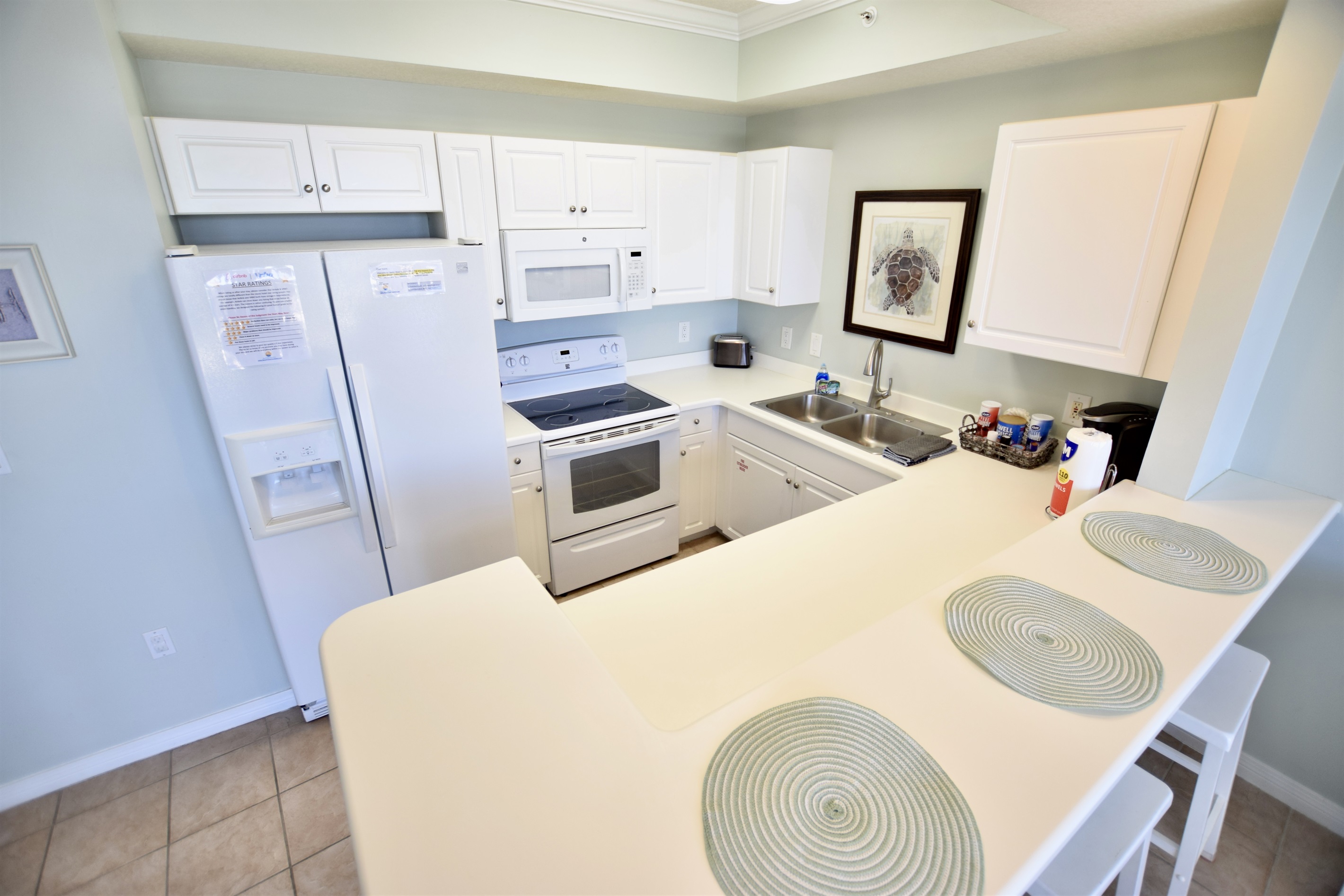 Destin West Gulfside #607: Kitchen
