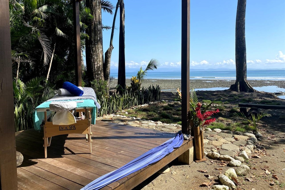 The sounds of waves and wildlife all around!