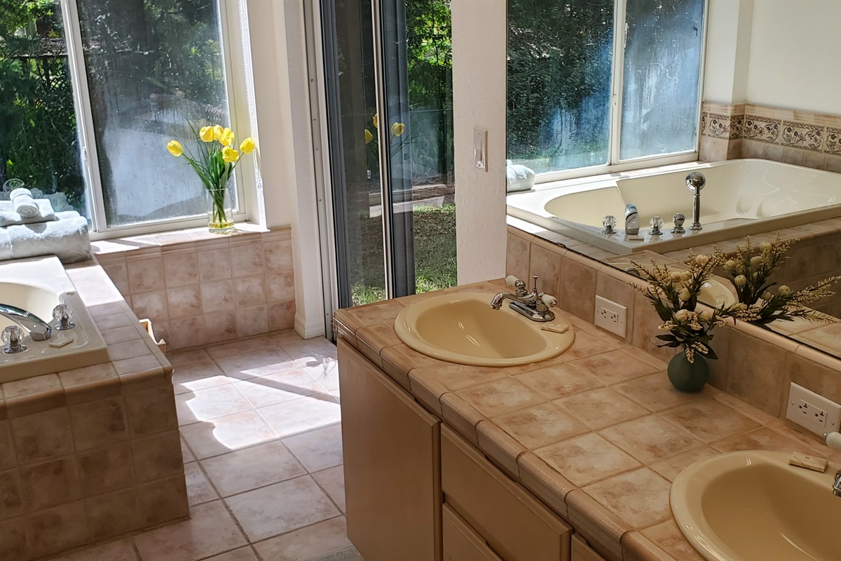 Master Queen full bathroom ensuite