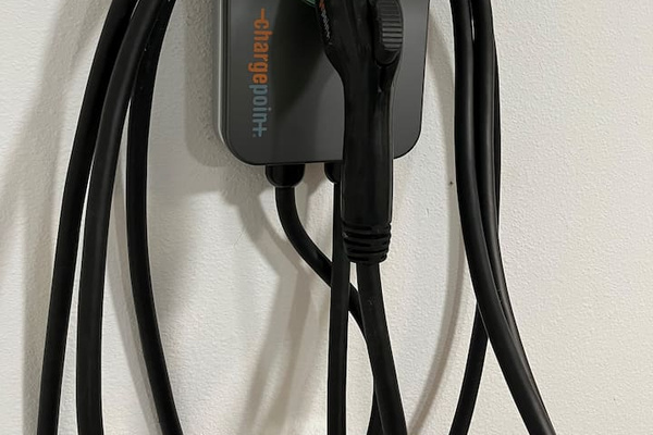 We have a ChargePoint EV charger for all your electric car charging needs!  **Level 2 charger on a 40amp circuit capable of charging at 32 amps max which should get you approximately 25 miles of range per hour. 