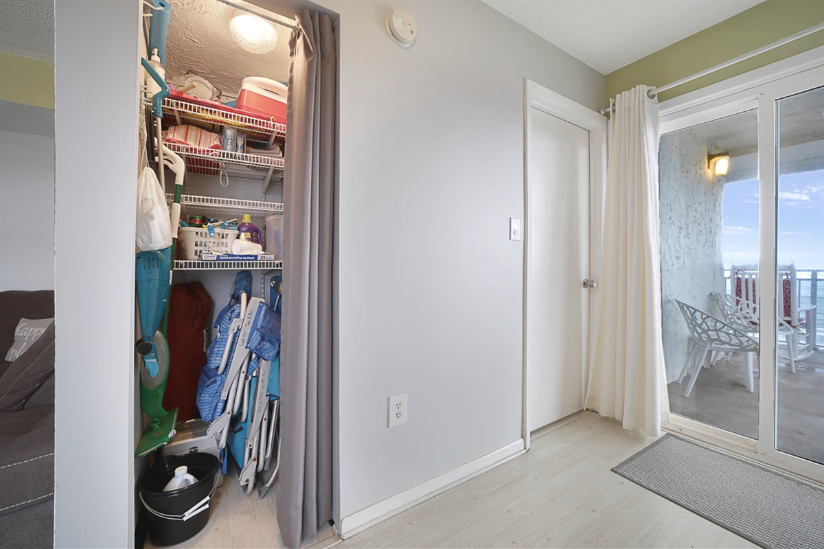 Storge and beach supplies