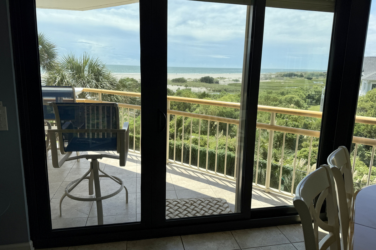 Sliding Glass Doors to Balcony