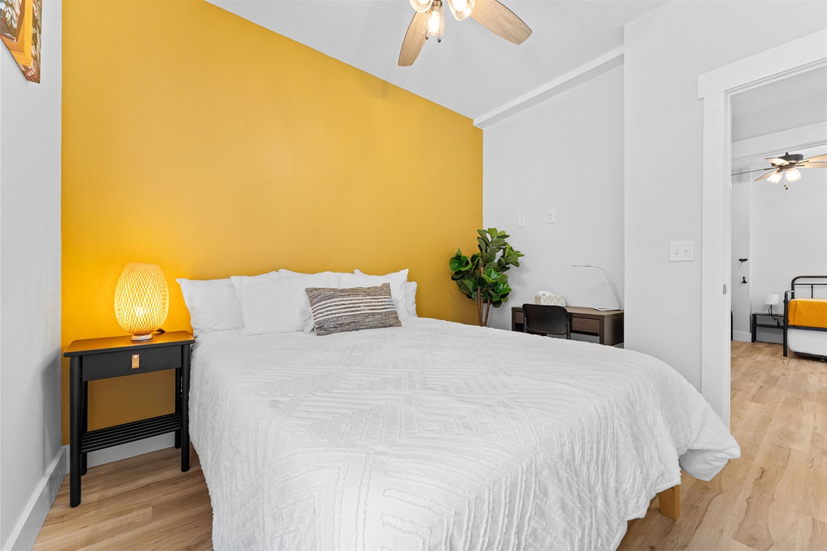 Lower level queen bedroom #2