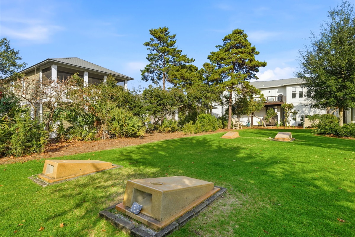 A-maize-ing times ahead! Who's ready for a backyard cornhole tournament?