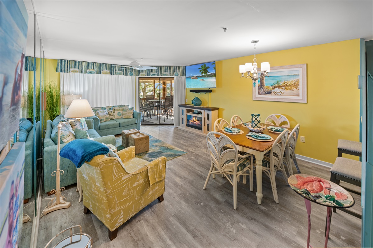 Living Room - Spacious open concept