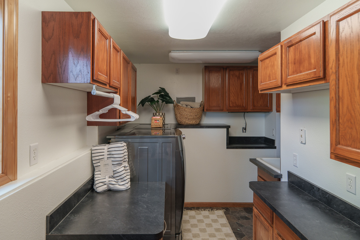 Full washer and dryer