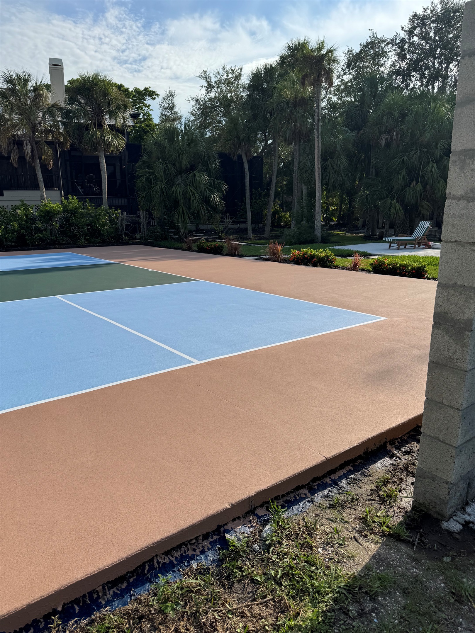 Full Size Pickleball Court- we don’t “dink” around.