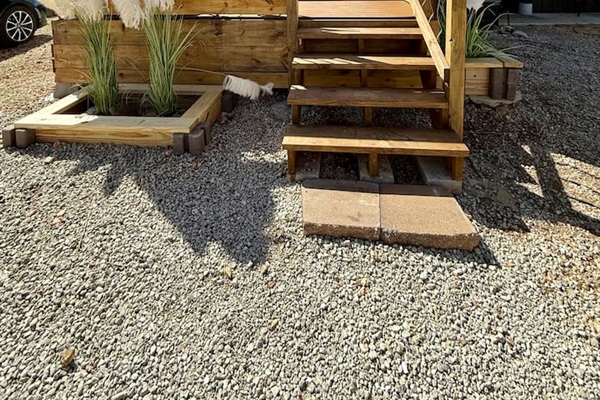 Four steps into your room