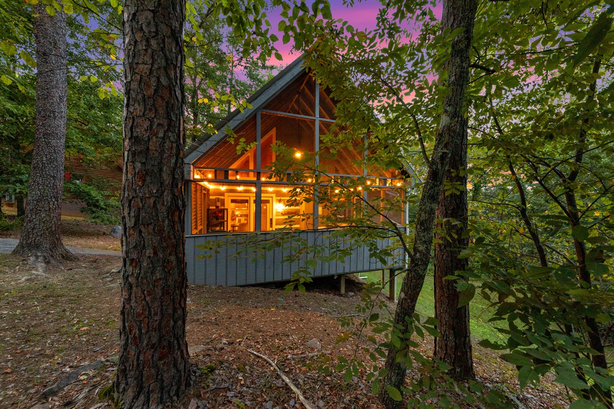 Enjoy the quiet surroundings in the warm evening light