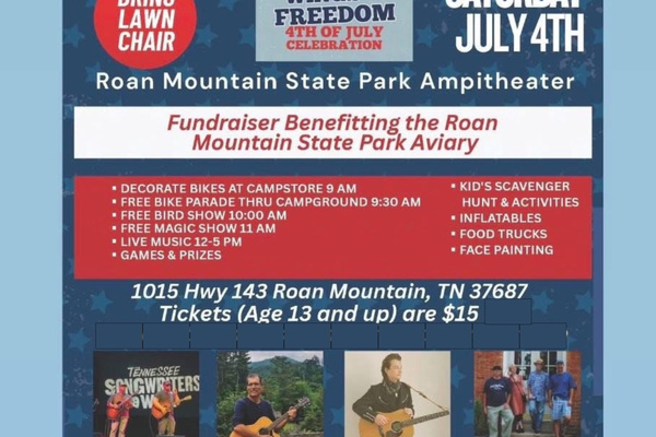 Roan Mountain 4th of July / Independence Day "Wings of Freedom" 2026 Events!