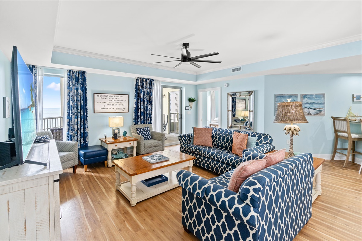 Living Room With Sofa Bed