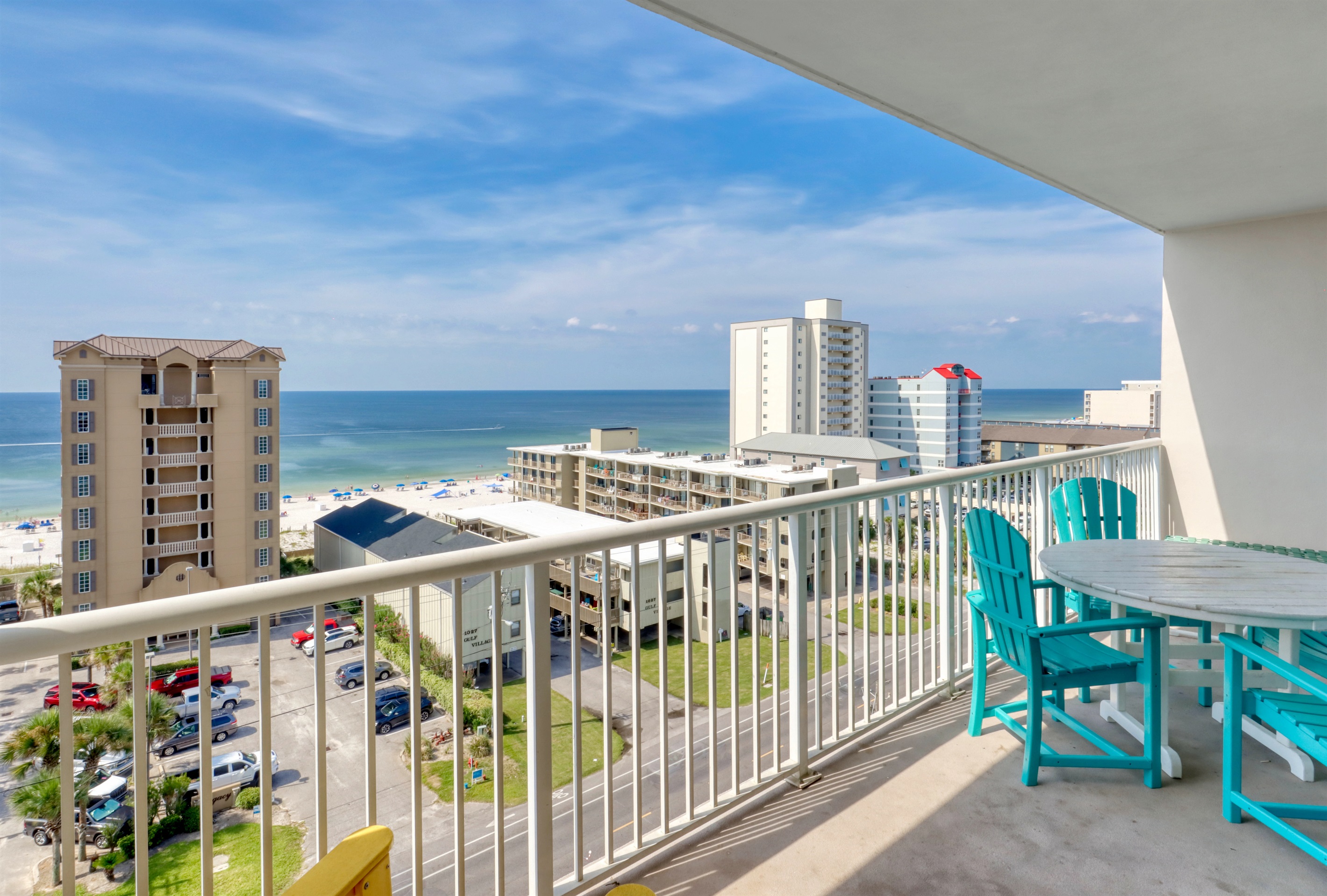 Balcony View of Beach
