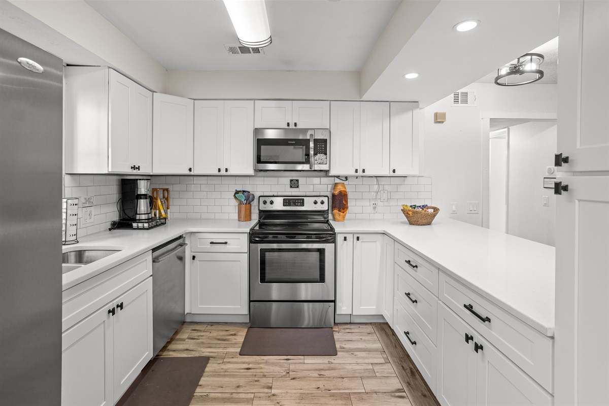 The heart of the home&mdash;our kitchen.