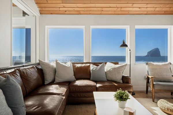 Ocean View from every spot in the room!