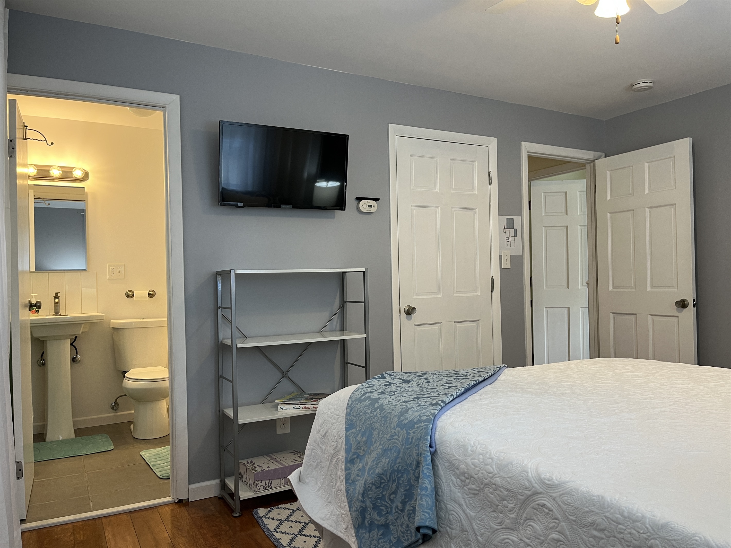 Primary Queen bedroom with ensuite bath