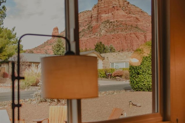 Enjoy red rock views from inside—Sedona’s beauty surrounds you