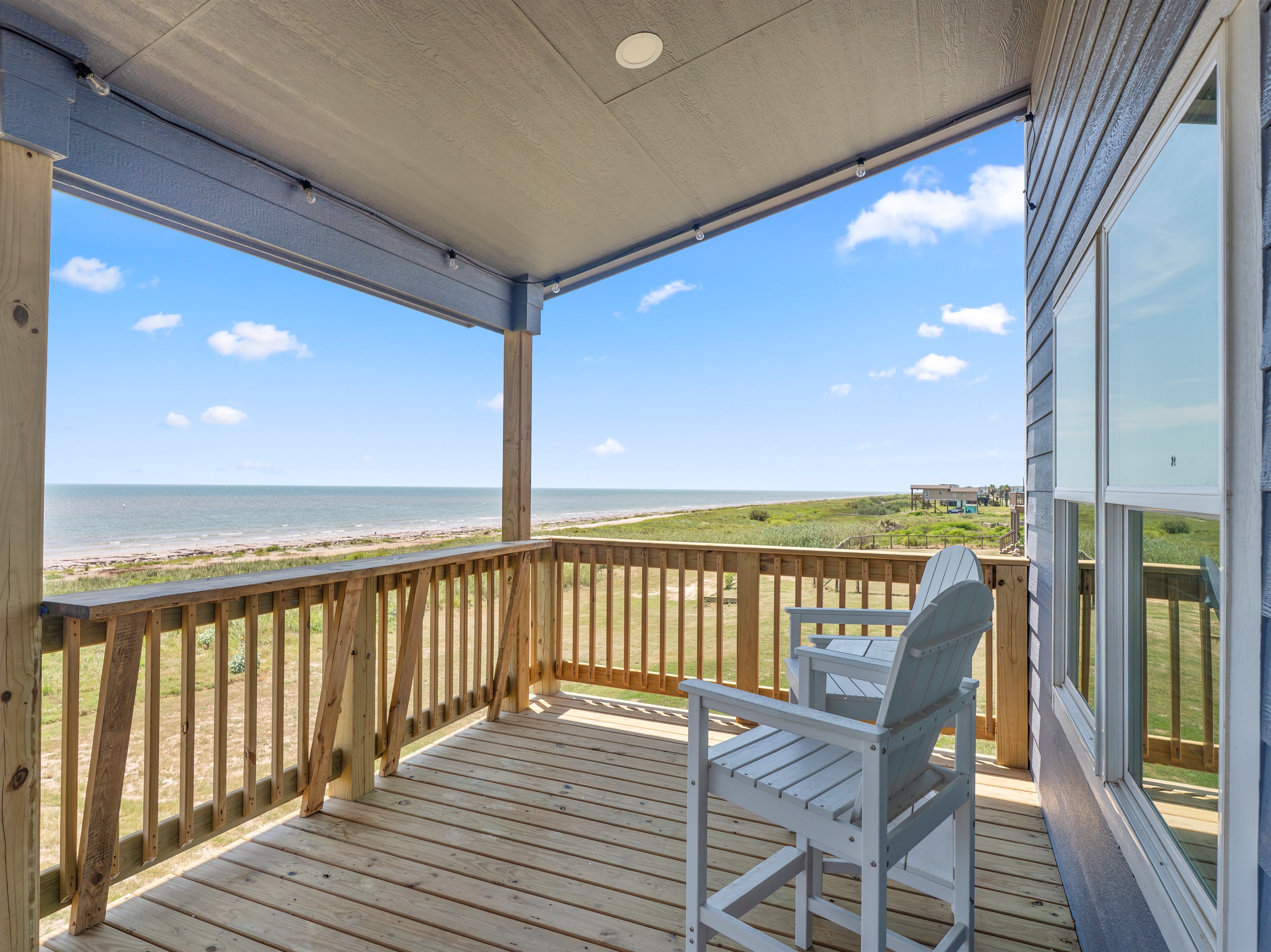 Porch overlooking The Gulf
