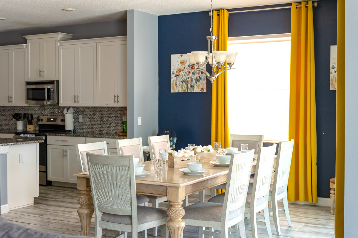 Dining Area at Villa Ichabod