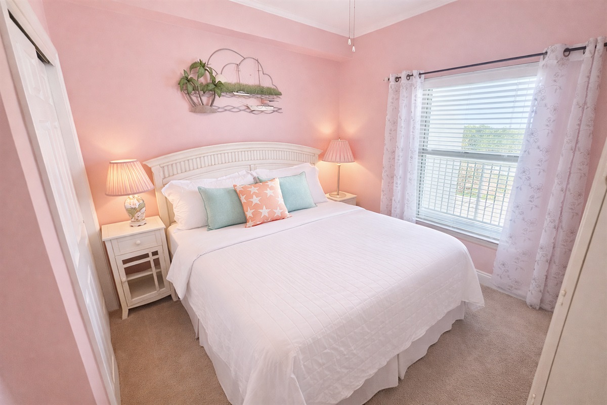 Bedroom #2 with King Bed