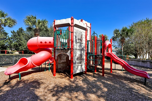 Kids will love the Windsor Hills playground – bright slides, climbing fun, and shaded areas for playground fun