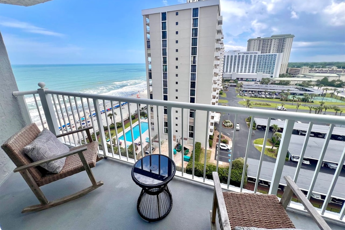 Another view while on the balcony 