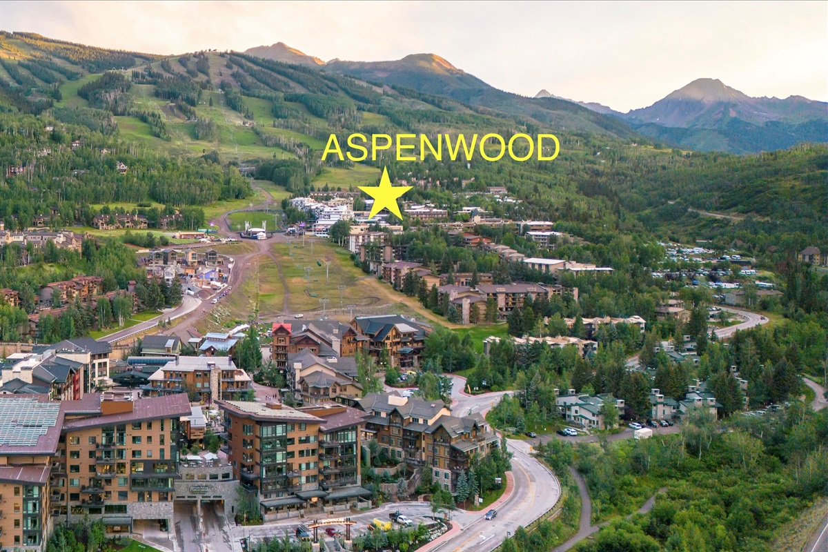 Short walk (<200') to Snowmass Village restaurants, shops, shuttle bus, and more - even better than staying in the Snowmass Base Village!