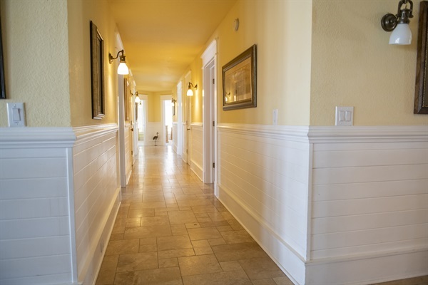 Hallway of Mark Twain - 1st floor.