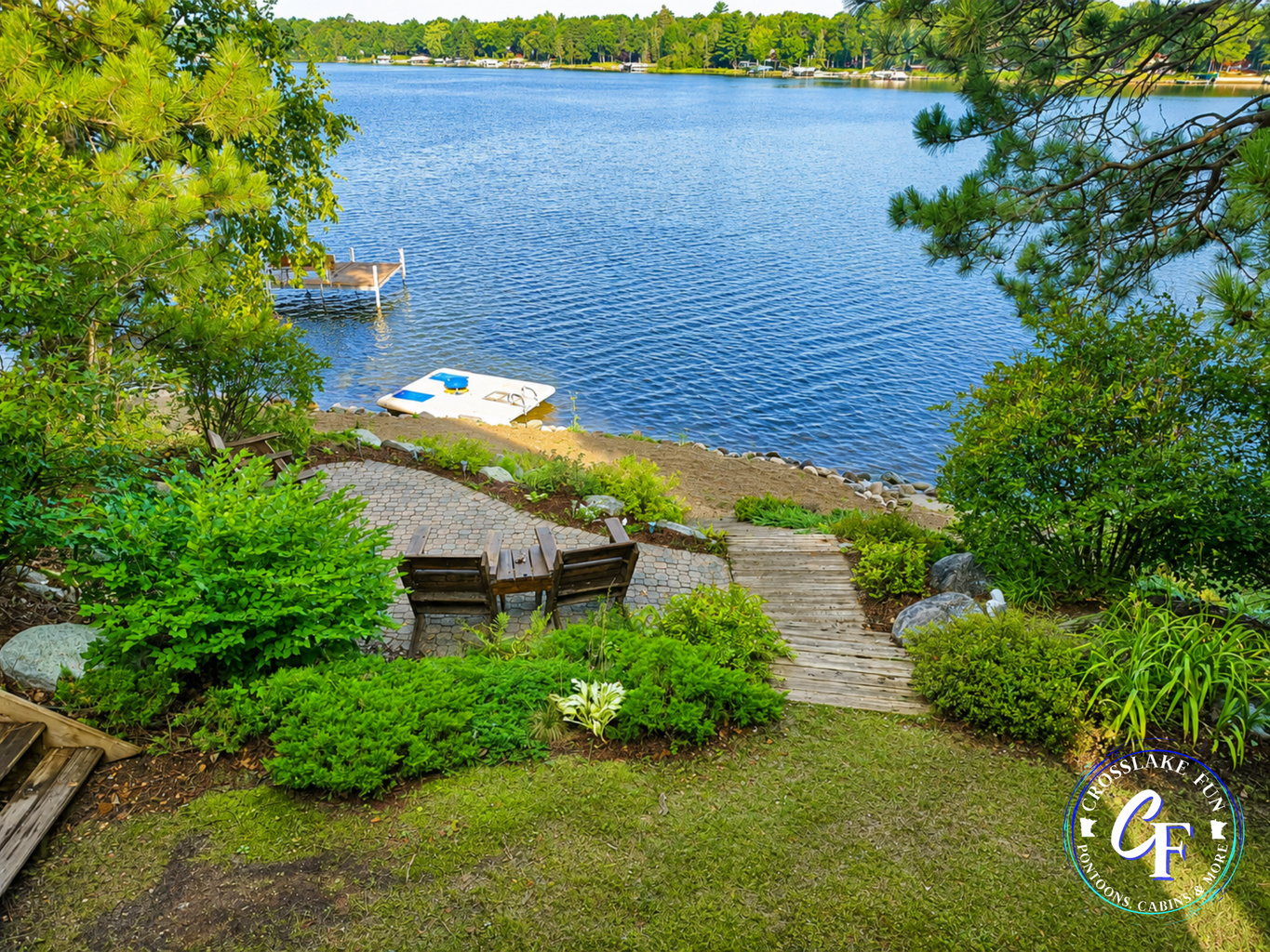View from deck