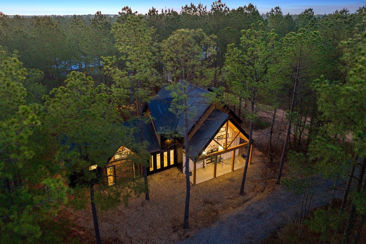 Tucked away in a peaceful setting, surrounded by nature.