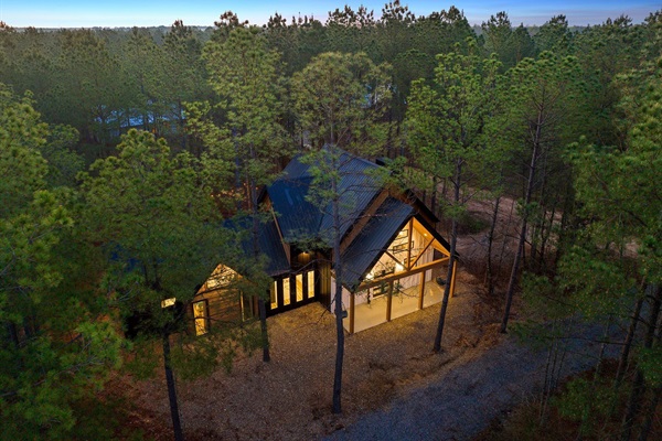 Tucked away in a peaceful setting, surrounded by nature.