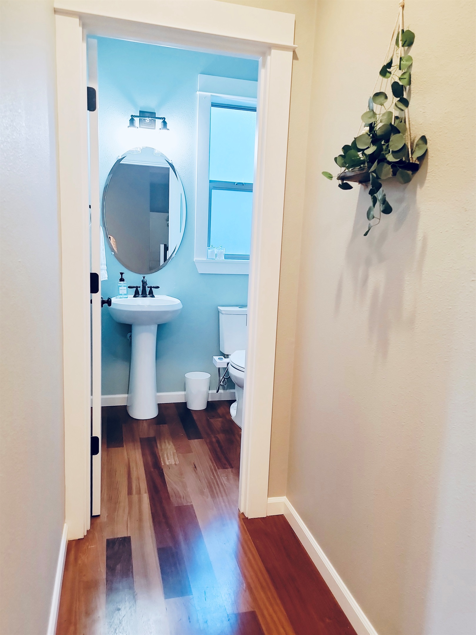 Ground floor half bath
