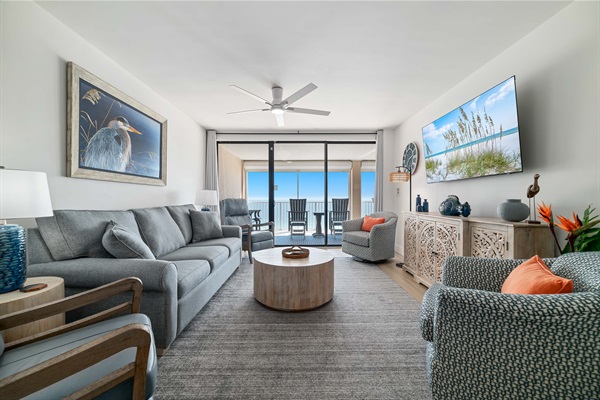 Living Area - All New Furniture