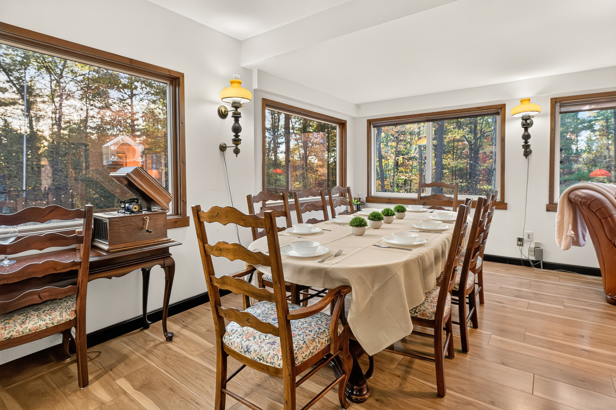 Main house- dining area