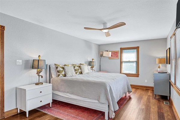 Master King Bedroom with Private Bath